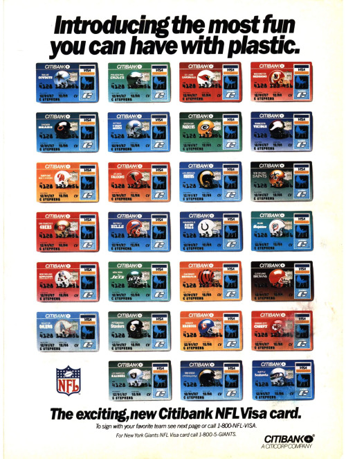 Citibank NFL Visa Card