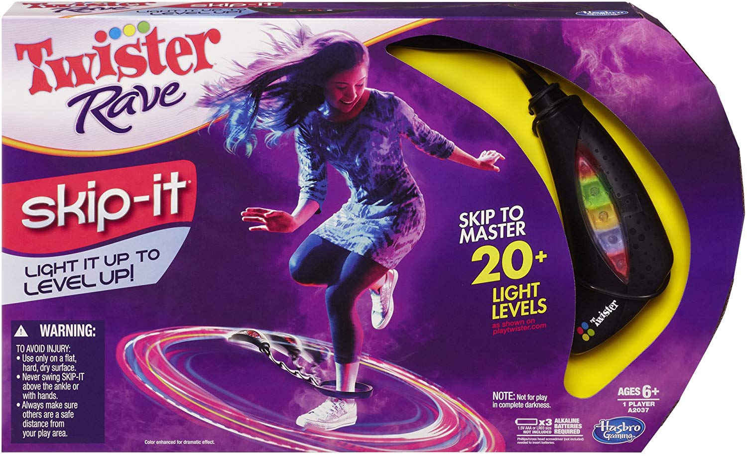 Twister Rave Skip-It Review  Hasbro Toys & Games 